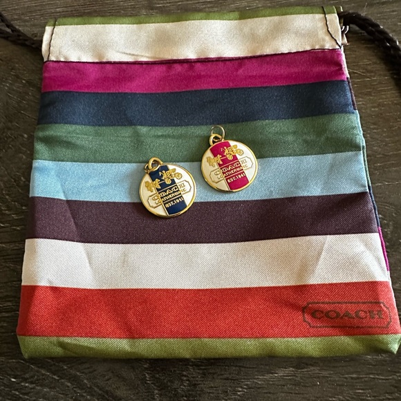 Set of 2 Coach Charms - Picture 2 of 3